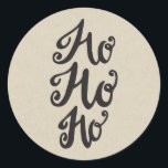 Adesivo Redondo Kraft Holiday Christmas Holiday HO Favor HO<br><div class="desc">Vinhetas</div>