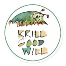 Krill Good Will Christmas Envelope Seal