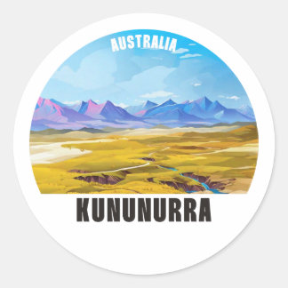 Adesivo Redondo Kununurra - Austrália