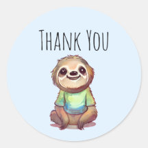 Lã bonita Vestindo uma camisa Obrigado