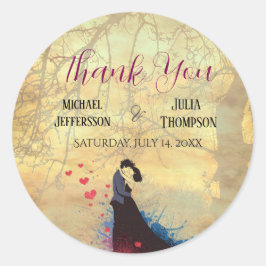 Adesivo Redondo La Dolce Vita French Inspiration Classic 1940s