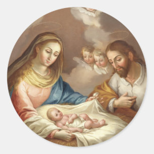 Adesivo Redondo La Natividad