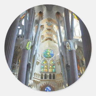 Adesivo Redondo La Sagrada Familia