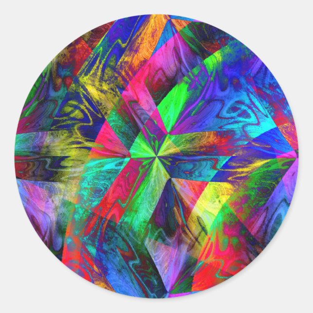 Adesivo Redondo Labirinto (Frente)