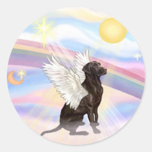 Adesivo Redondo Labrador Retriever