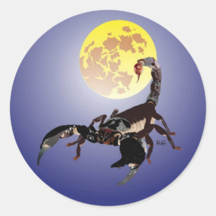 Adesivo Redondo Lacrau autocolante