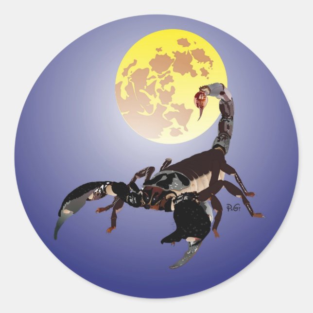 Adesivo Redondo Lacrau autocolante (Frente)