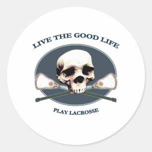 Adesivo Redondo Lacrosse da boa vida