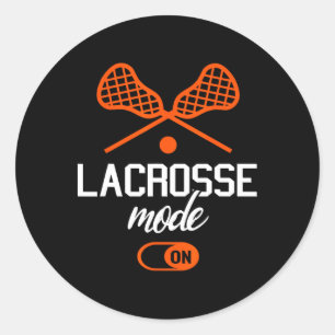 Adesivo Redondo Lacrosse Fixa Gráfico Lacrosse