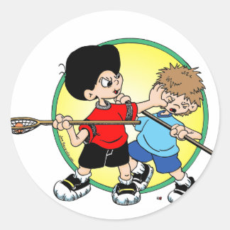 Adesivo Redondo Lacrosse nº 2