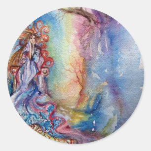 Adesivo Redondo LADY OF LAKE, Magic and Mystercolor