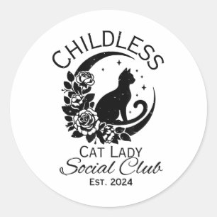 Adesivo Redondo Lady Social Club Ist 2024