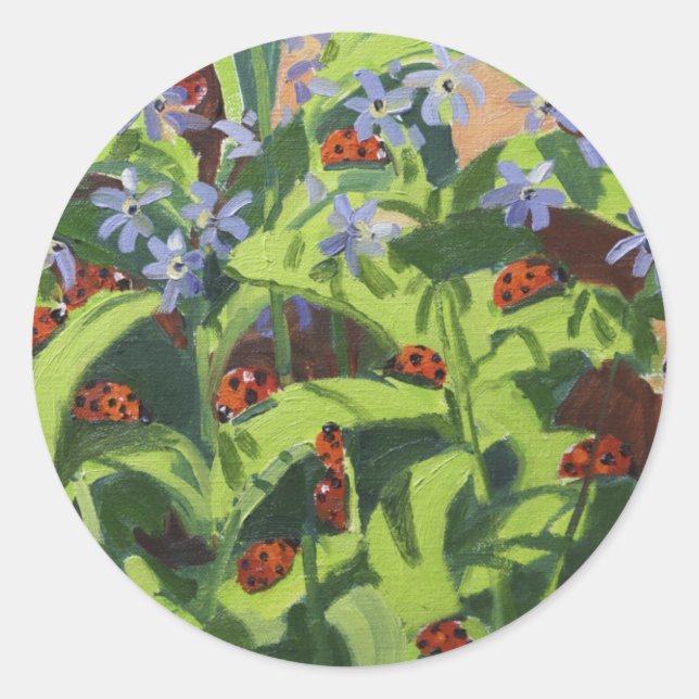 Adesivo Redondo Ladybird 2013 (Frente)
