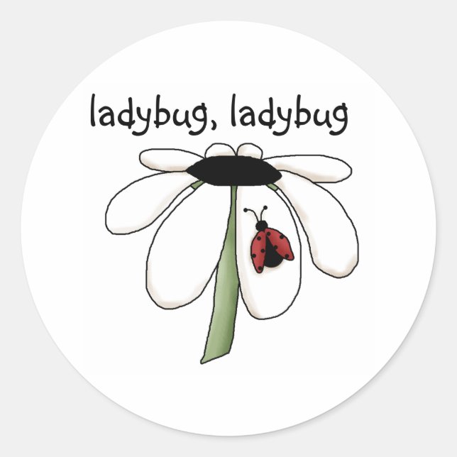 Adesivo Redondo ladybug (Frente)