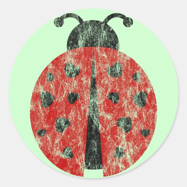 Adesivo Redondo ladybugz (Frente)