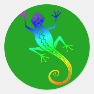 Adesivo Redondo Lagarto /8