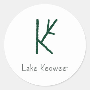 Adesivo Redondo Lago Keowee