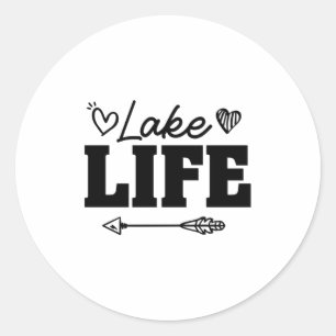 ADESIVO REDONDO LAGO LIFE