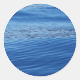 Adesivo Redondo Lago Tahoe Water