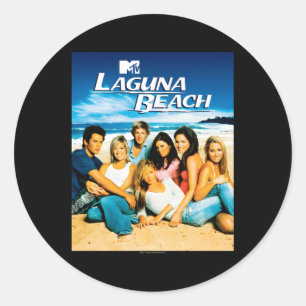 Adesivo Redondo Laguna Beach Season 1 Key