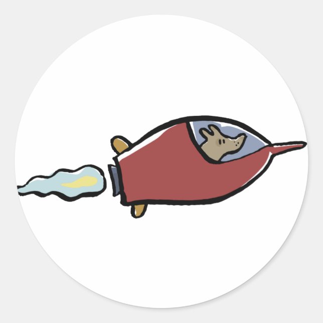 Adesivo Redondo laika (Frente)