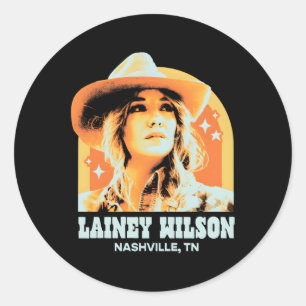 Adesivo Redondo Lainey Wilson Nashville