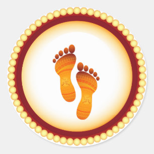 Adesivo Redondo Lakshmi mata per