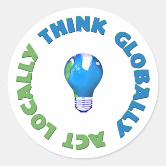 Adesivo Redondo lâmpada