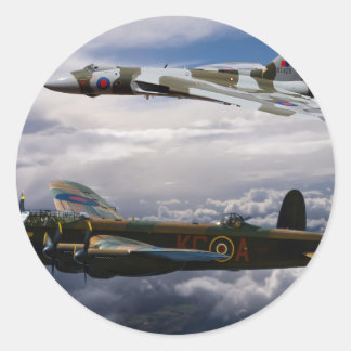 Adesivo Redondo Lancaster e Vulcano XH558