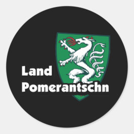 Adesivo Redondo Landpomerantschn Steiermark Österreich Dialekt