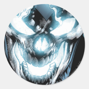 Adesivo Redondo Lanterna Preta - Cor