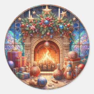 Adesivo Redondo Lareiras redondas