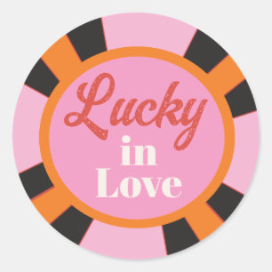 Adesivo Redondo Las Vegas Mod Poker Chip