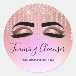 Adesivo Redondo Lash Cleanser - Lash Cleanser - Unidades de Diaman