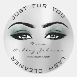 Adesivo Redondo Lash Makeup Cleaner de Lash Makeup de Bela Pratead