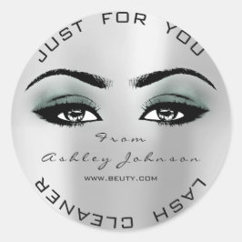 Adesivo Redondo Lash Makeup Cleaner de Lash Makeup de Bela Pratead