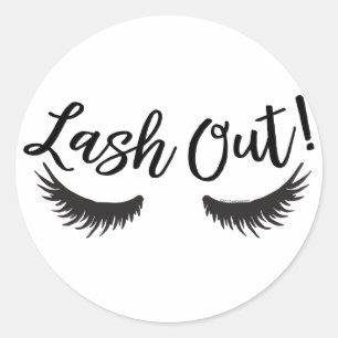 Adesivo Redondo Lash Out Eyelashes Lash Salon Makeup Artista