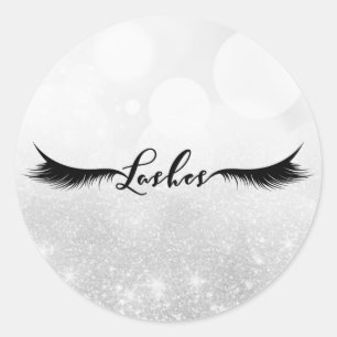 Adesivo Redondo Lashes Eyelashes Extensões Pratear Favor de Beleza