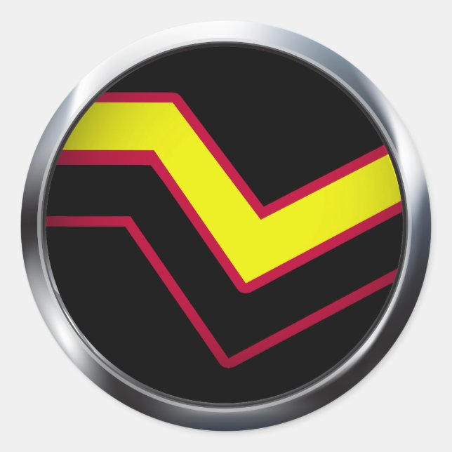 ADESIVO REDONDO LATEX PRIDE MEDALLION DE BORRACHA (Frente)