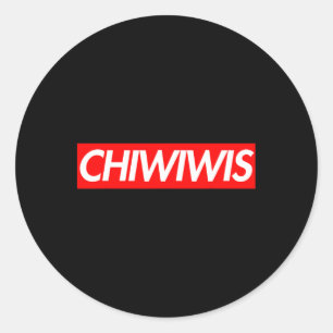 Adesivo Redondo Latino Chicano Cinco De Mayo Chiwiwis mexicano