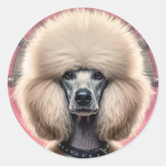 Adesivo Redondo Latte Mug