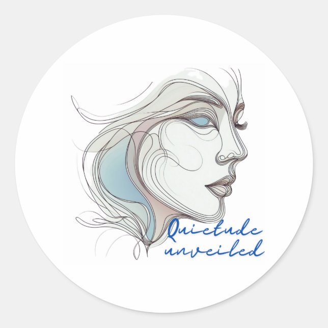 Adesivo Redondo Latte Revelado (Frente)