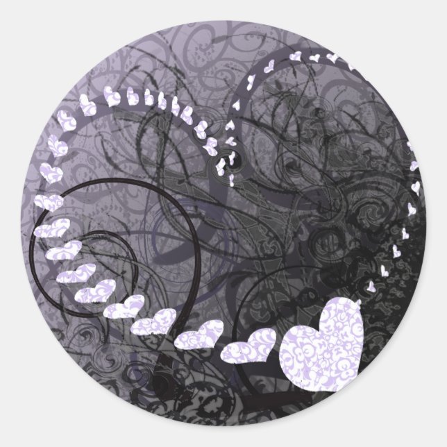 Adesivo Redondo Lavanda (Frente)