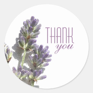 Adesivo Redondo Lavanda Bunch | Muito Obrigado, Stickers