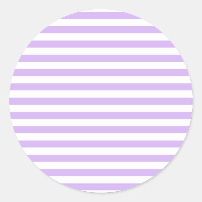 Adesivo Redondo Lavanda com striping (Frente)