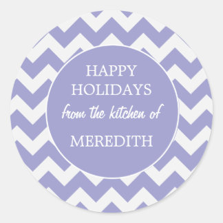 Adesivo Redondo Lavanda Da Cozinha De Baking