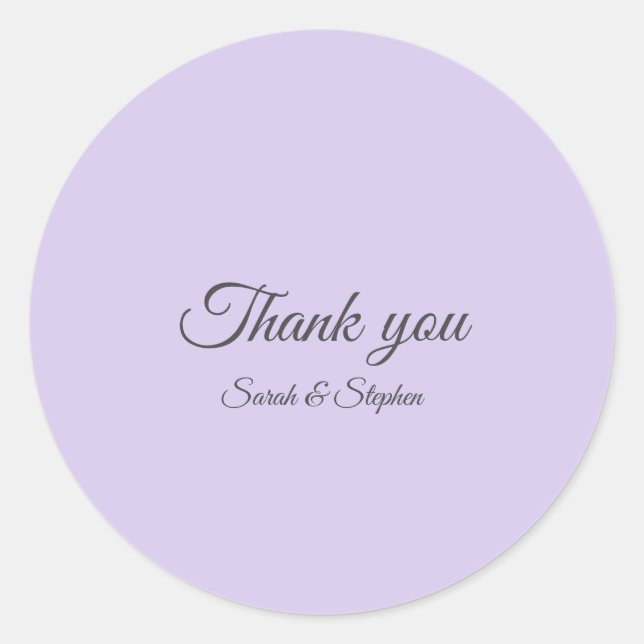 Adesivo Redondo Lavanda digital (Frente)