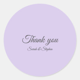 Adesivo Redondo Lavanda digital