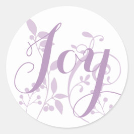Adesivo Redondo Lavanda Joy Stickers