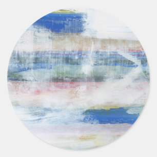 Adesivo Redondo Lave branca II